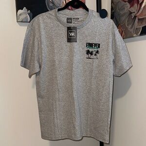 Young & Reckless Heather Gray Palm Tee